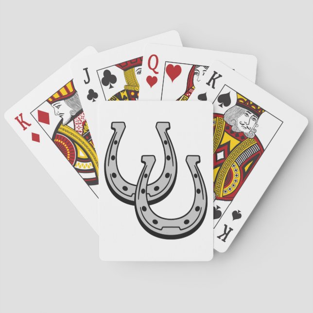 HORSESHOES PLAYING CARDS (Back)