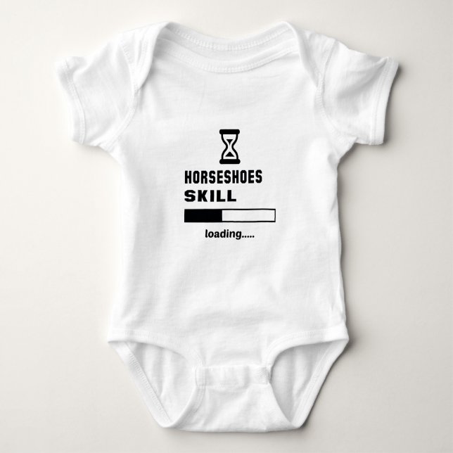 Horseshoes skill Loading...... Baby Bodysuit (Front)