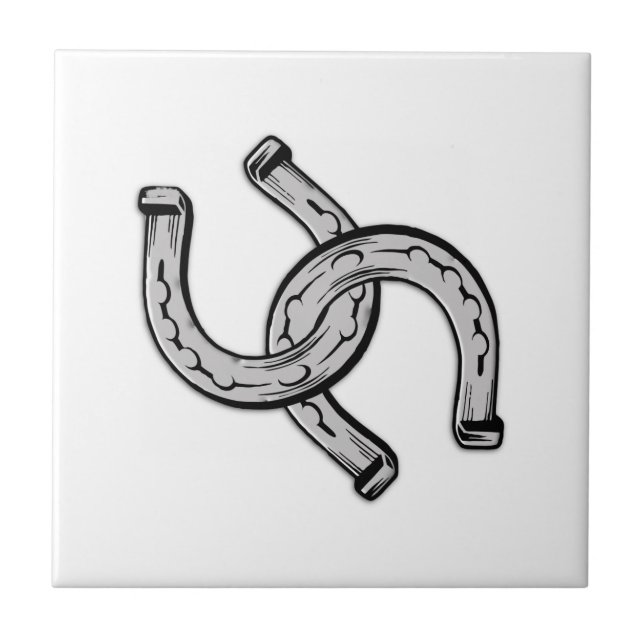Horseshoes Tile (Front)