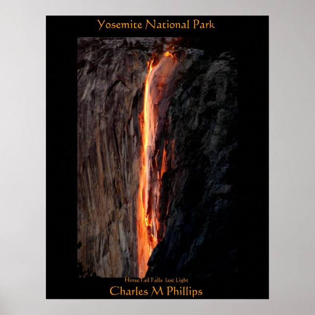 HorseTail Falls  Last Light Poster (Front)