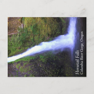 Horsetail Falls, Oregon Postcard