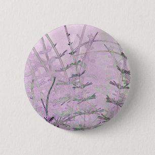 Horsetail Grass/Stems 6 Cm Round Badge
