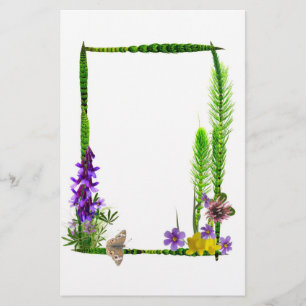 Horsetails, Wildflowers Buckeye Stationery