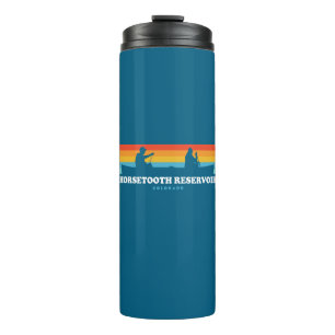 Horsetooth Reservoir Colorado Canoe Thermal Tumbler