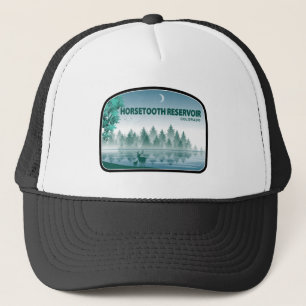 Horsetooth Reservoir Colorado Deer Trucker Hat