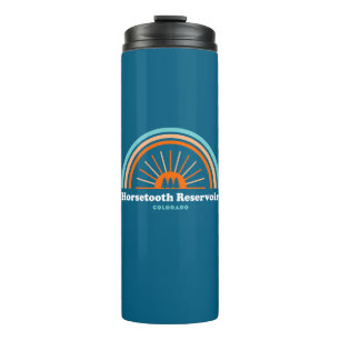 Horsetooth Reservoir Colorado Rainbow Thermal Tumbler