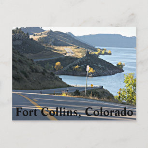 Horsetooth Reservoir post card
