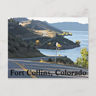 Horsetooth Reservoir post card
