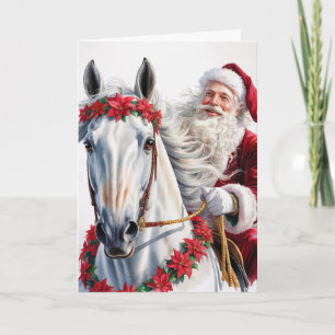  Horsey Christmas Greeting Card 