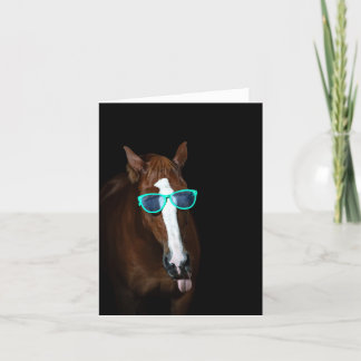 Horsey Humour Thank You Card