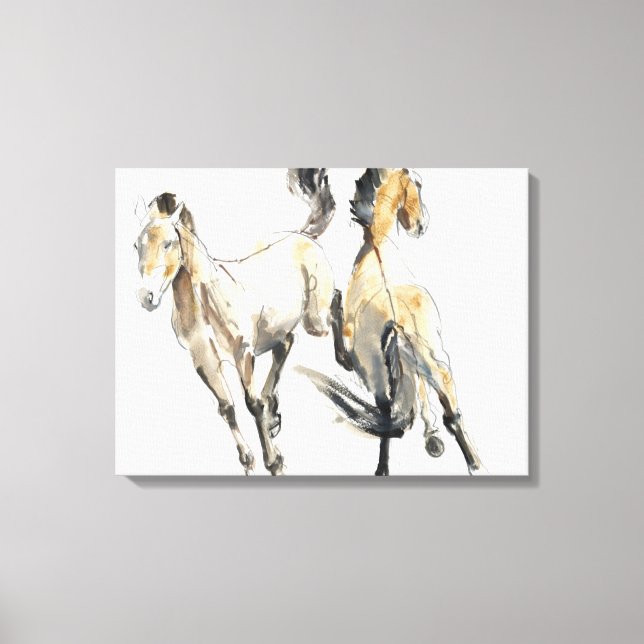 Horsing 2013 canvas print (Front)