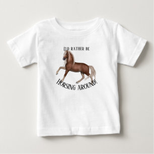 Horsing Around Baby T-Shirt