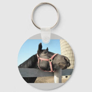 Horsing Around Key Ring