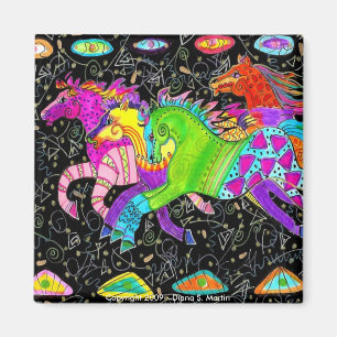 HORSING AROUND MAGNET