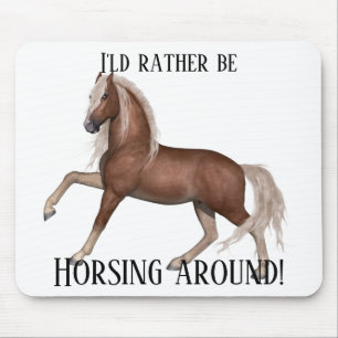 Horsing Around  Mouse Mat