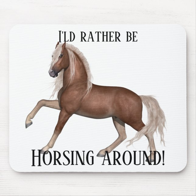 Horsing Around  Mouse Mat (Front)