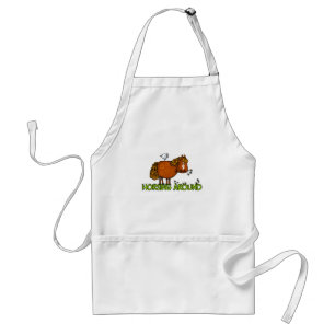 horsing around standard apron