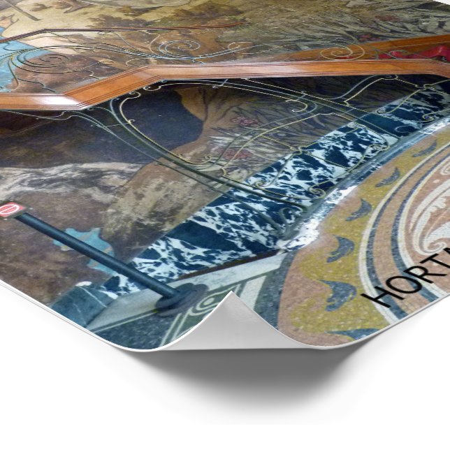 Horta House Brussels Poster (Corner)