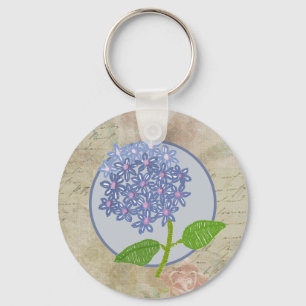 Hortensie  key ring