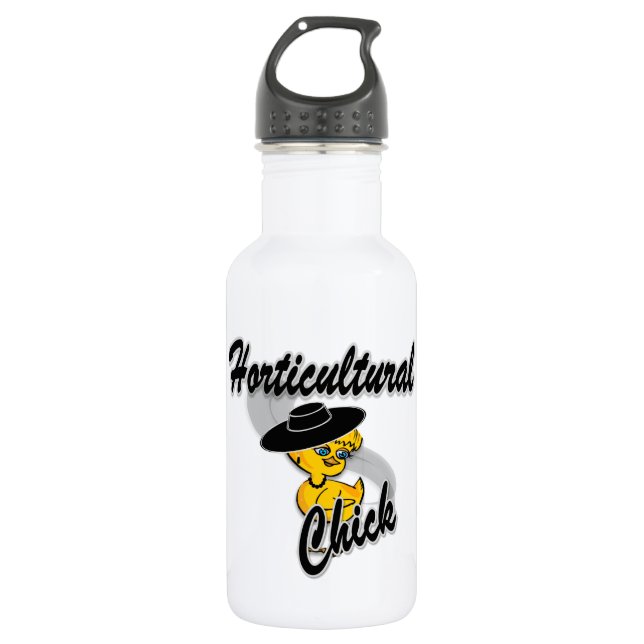 Horticultural Chick #4 532 Ml Water Bottle (Front)