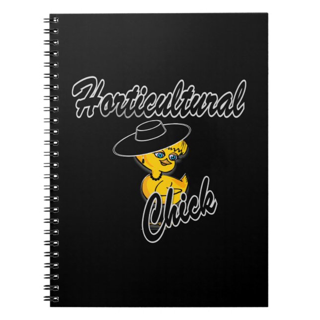 Horticultural Chick #4 Notebook (Front)