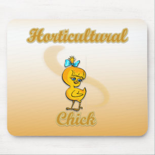 Horticultural Chick Mouse Mat