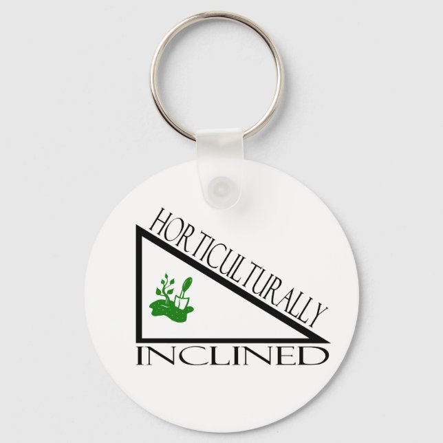 Horticulturally Inclined Key Ring (Front)