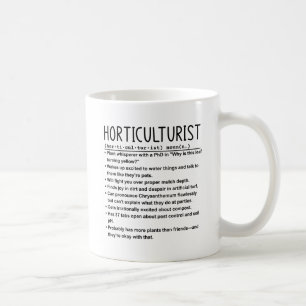 Horticulturist coffee mug