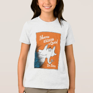 Horton Escucha A Quien Spanish Book Cover Tri-Blend Shirt