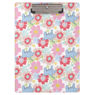 Horton Hears A Who   Pastel Flower Pattern Clipboard