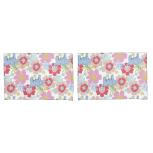 Horton Hears A Who   Pastel Flower Pattern Pillowcase