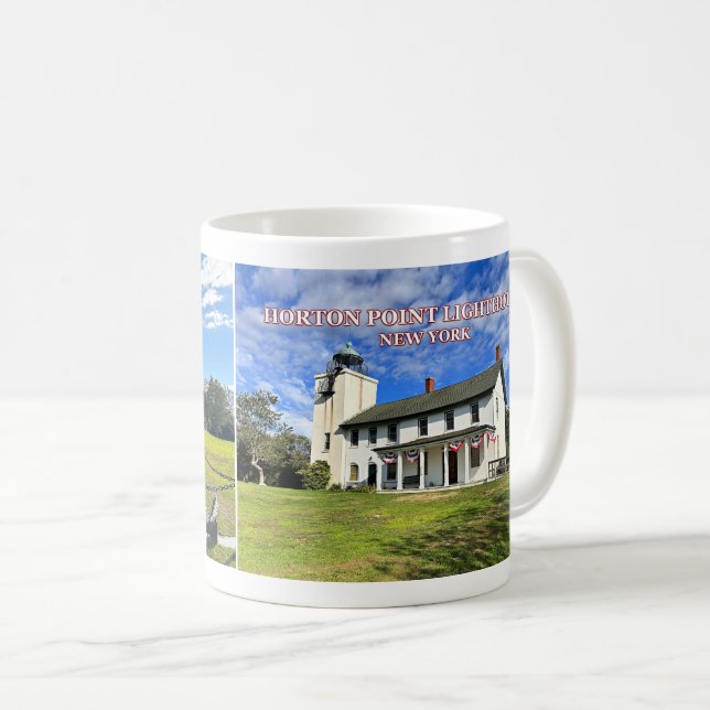 Horton Point Lighthouse, New York Mug (Front Right)