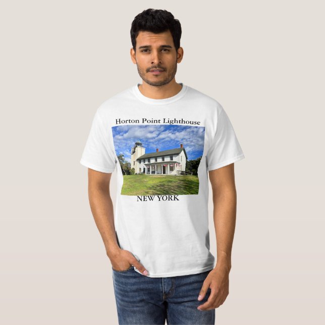 Horton Point Lighthouse, New York T-Shirt (Front Full)