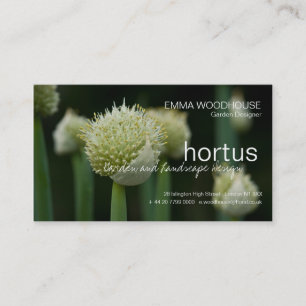 Hortus - Allium Business Card