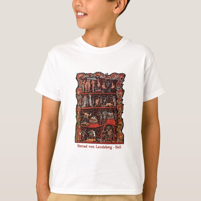 Hortus Deliciarum Hell T-Shirt (Front)