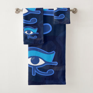 Horus Eye Bath Towel Set