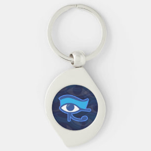 Horus Eye Metal Keychain