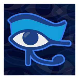 Horus Eye Poster