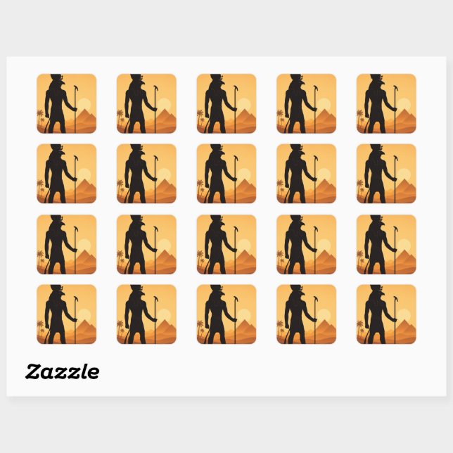 Horus Falcon God Sticker | Ancient Egypt (Sheet)