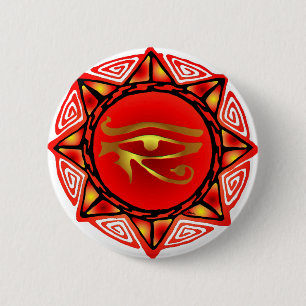 Horus Storm 6 Cm Round Badge