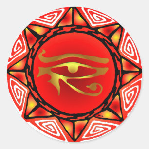 Horus Storm Classic Round Sticker