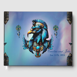 Horus the egyptian falcon god. guest book