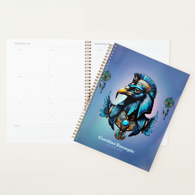 Horus the egyptian falcon god.  planner (Display)