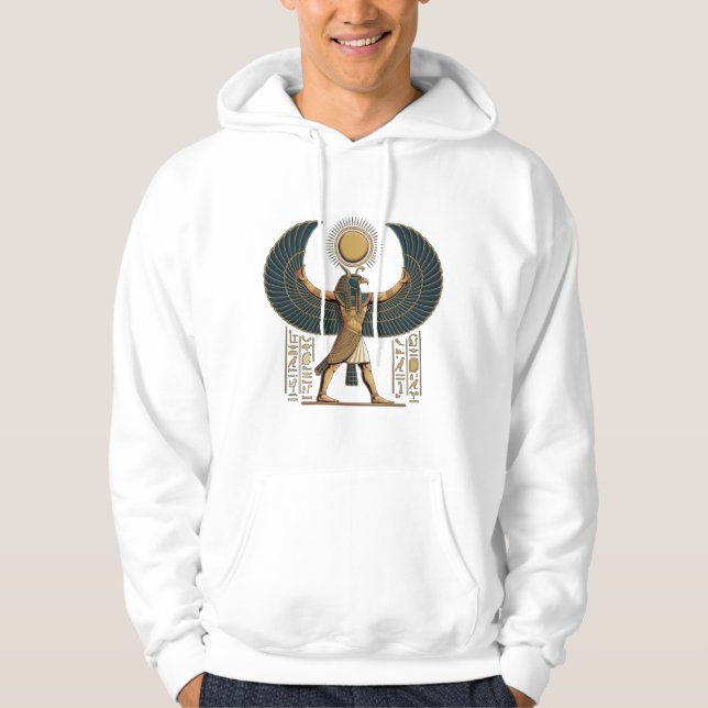Horus the Winged Sun guard Hoodie (Front)