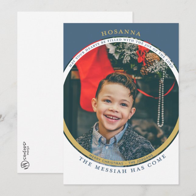 Hosanna Photo Card (Front/Back)