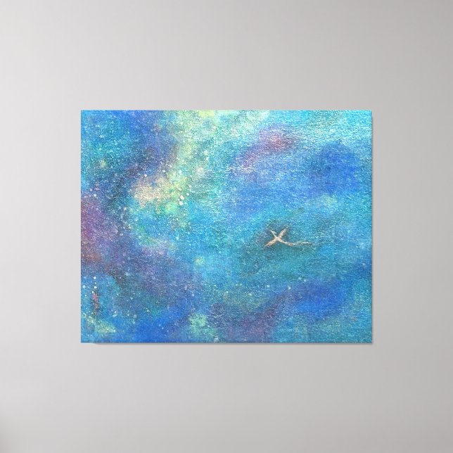 Hoshi-no-Ma: Between the Stars Canvas Print (Front)