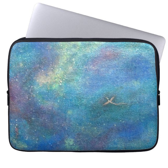Hoshi-no-Ma: Between the Stars Laptop Sleeve (Front)