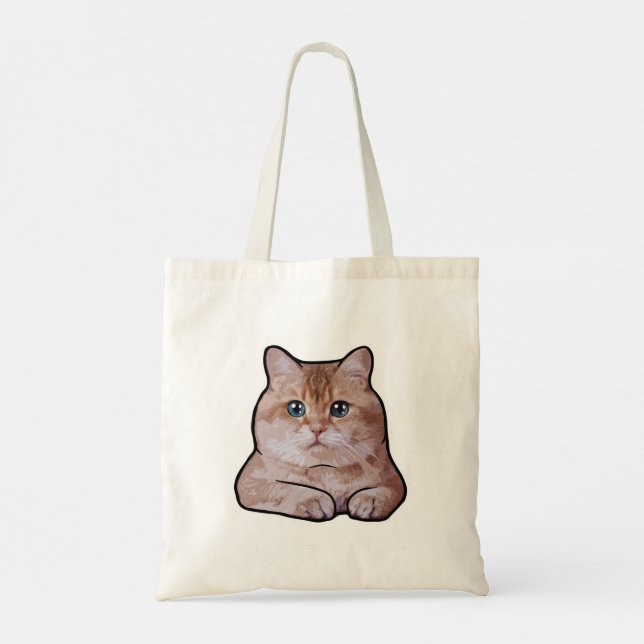 Hosico Cat Tote Bag (Back)