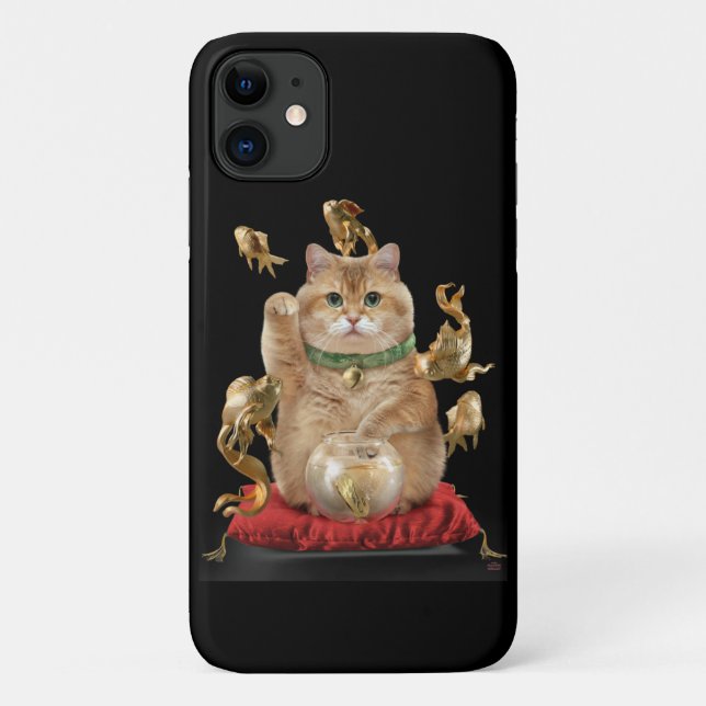 Hosico Maneki-neko Case-Mate iPhone Case (Back)