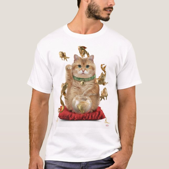 Hosico Maneki-neko T-Shirt (Front)